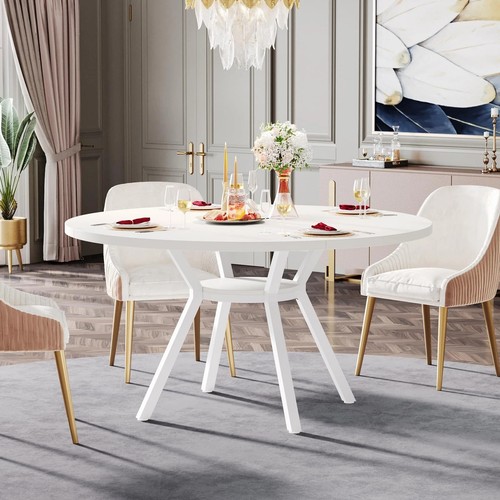 Round dining table - table, 6-8