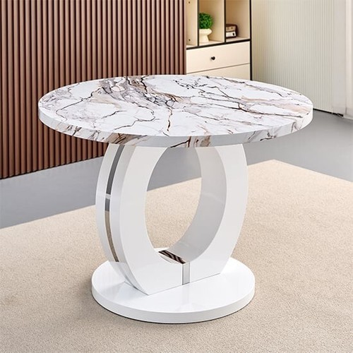 Halo high gloss dining table - halo,