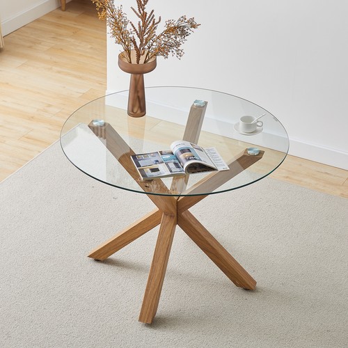 Round glass top - round,