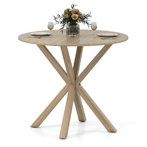Costway 90cm wood dining - costway,