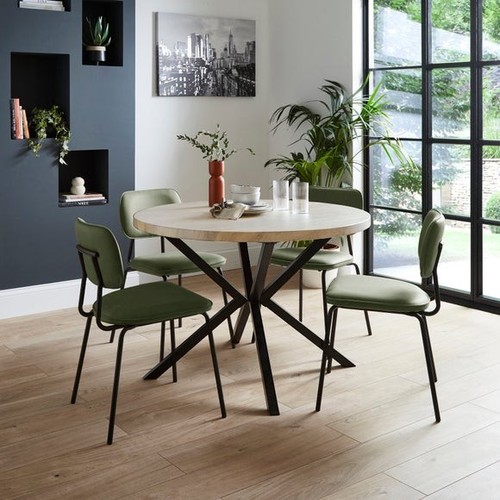 Dunelm ezra round seater - ezra,