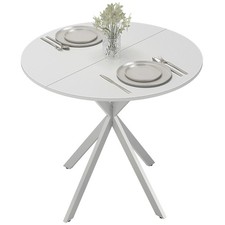 HOMCOM 80cm Round Dining